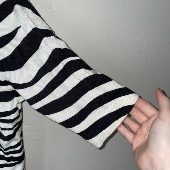 Y2K zebra print cropped sweater - Picture 3 of 5